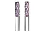 4 Flutes End Mills For Aluminum Plastic TiAlN Nano Coating High Speed