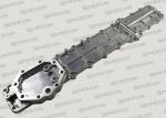 Silver Color Oil Cooler Cover For Excavator Engine E320B / E320C