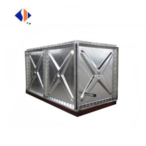 China 1106-4115mm Hot Dipped Galvanized Iron Pressed Steel Water Tanks for Industrial Needs factory