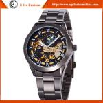 SH12 Hollow Out Skeleton Watch for Man Mechnical Watches Gift Promotional Watch