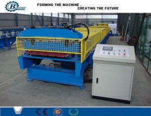 China Automatic PLC Control Metal Roofing Roll Forming Machine For Wall And Roof Sheet factory