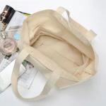 Organic Cotton Canvas Grocery Shopping Bags With Extra Strong Handles