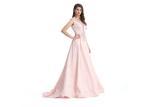 A - Line Evening Arabic Dresses , Pageant Arabic Style Wedding Dresses