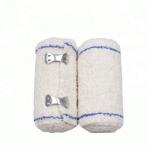 60g/M2 10cm×4.5m Elastic Crepe Medical Bandages With Red Line