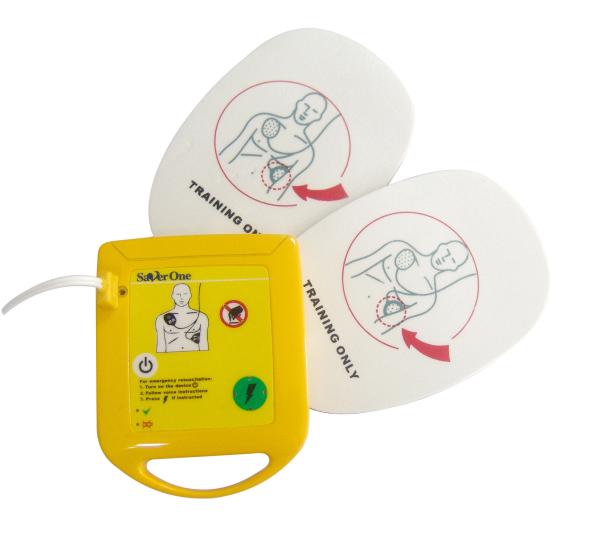 Hospital Training Mini Aed Trainer , Convenient Medical Aed Defibrillator