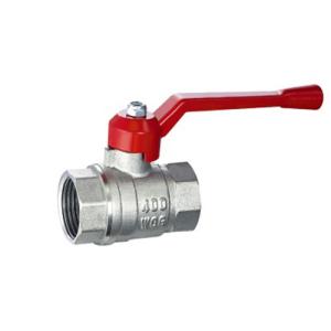 China NPT BSP Thread Brass Copper Ball Valve Water Brass Valve Female Industrial Materials SS Metal Connector factory
