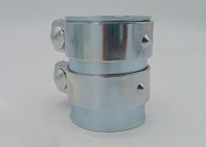 China Ss304 Heavy Duty Sleeve Double 63.5mm Exhaust Pipe Connector Clamp factory