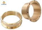 Centrifugal Casting C86300 Flanged Bronze Bushings Good Rotation Accuracy