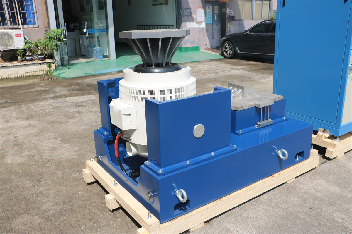 20 KN Electrodynamic Shaker System With 500x500mm Vertical And Horizontal Vibration Table