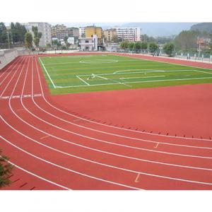 China Synthetic Tartan Running Outdoor Sports Court Flooring International Standard factory