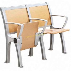 China Factory Price School Classroom Folding Up Chair with Adjustable Writing Table factory