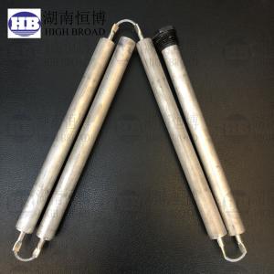 China Ultra Flexible Segmented Sacrificial Anode Rod , Aluminum Zinc Anode Rods factory