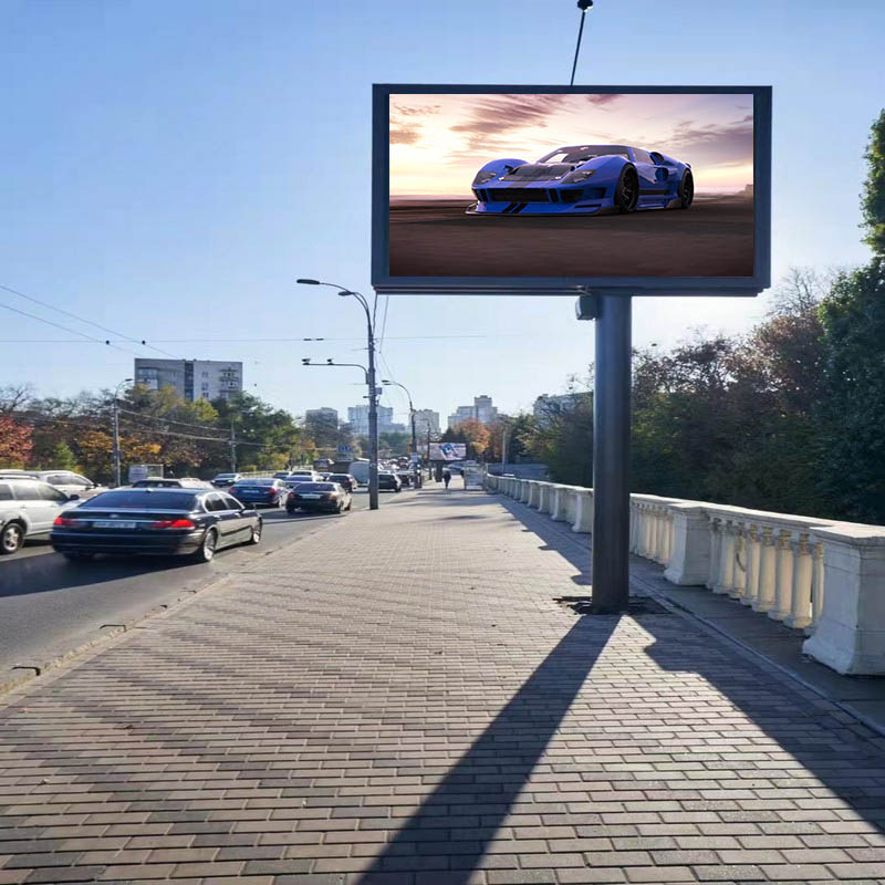 front service led screen p8