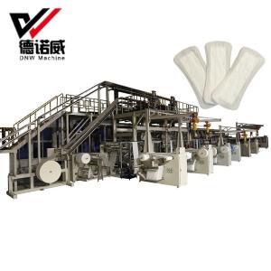 China DNW-34 High speed design disposable pantyliner machinery factory