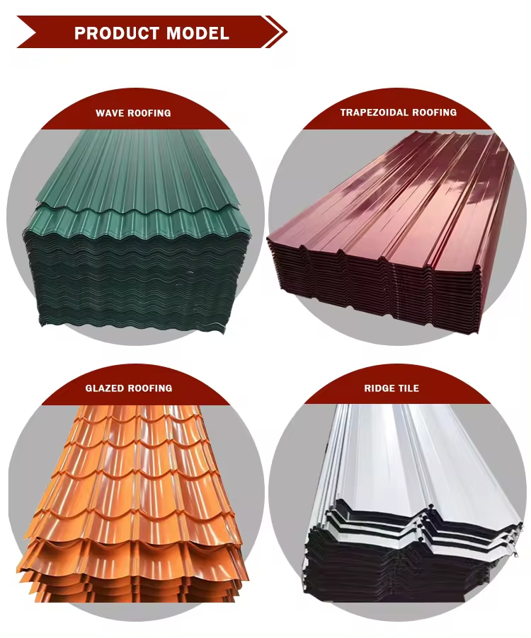 PPGI ASTM Prepainted Color Coated Roofing Steel Sheet Galvanized Corrugated Roof Sheet Flat Sheet Cold Rolled Hot Rolled Grad