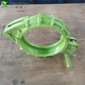 China 5Inch Snap Concrete Pump Clamps Wear Resistant Dn125 Hose Clamp Coupling factory