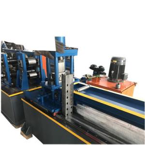 China Heavy Duty Upright Roll Forming Machine For Warehouse Shelf factory