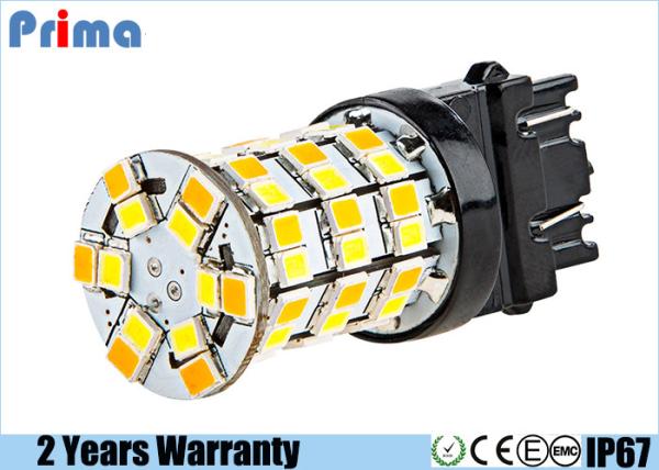 3157 Switchback LED Car Light Bulbs 60 SMD LED Tower 360° Viewing Angle 150