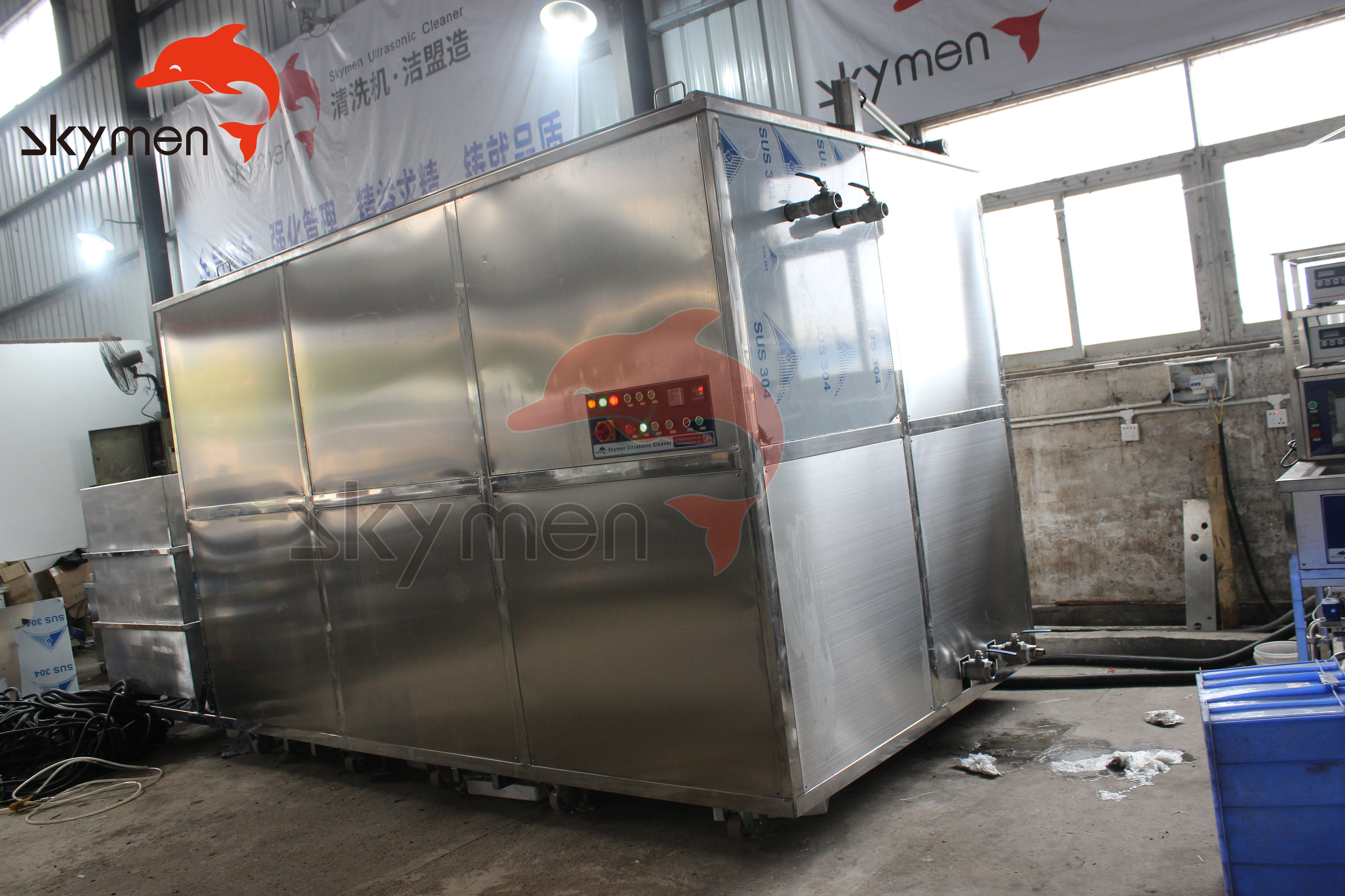 TFCF Ultrasonic Cleaning Machine CE 800 Gallon For Reactor
