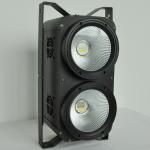 Free shipping 200W Stage Lighting 4IN1 RGBW or Warm White Blinder LED COB 2x100W