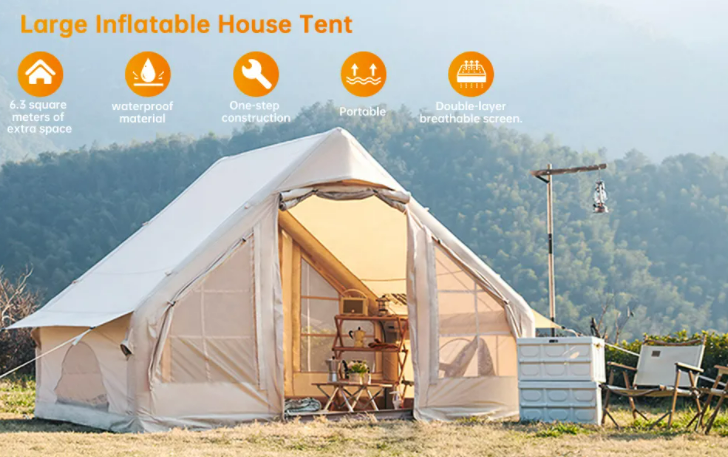 2023 hot selling factory wholesale price New Arrivals Inflatable Cabin Tent