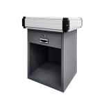 High Durability Stainless Steel Checkout Counter Cash Counter Table With