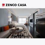 Modern Style Hotel Bedroom Furniture Set Bed Size 2000*2000*300mm