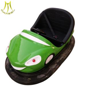 China Hansel remote control bumper car amusement rides fiberglass body bumper car factory