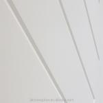 White Paint PVC Wooden Doors 90cm Width Waterproof 6 Layer Painting