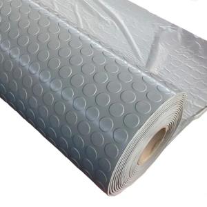 China Button Coin Round Anti-Slip Point Rubber stall Floor Mat Roll horse stall mattress factory