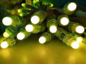 China 120° Beam IP67 5V 0.13W Addressable Led Light String factory