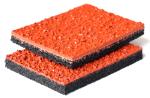 Tartan Rubber Running Track Runway Sandwich Running Track Playground