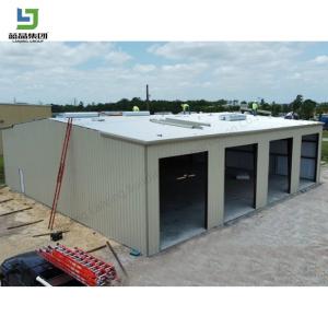 China Prefabricated Steel Structure Warehouse Building Garage Shed Workshop factory