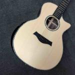 Solid spruce 914 acoustic Guitar 41 inch Real abalone Rosewood body 914ce Guitar