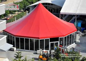 China Heavy Duty Glass Wall Circus Big Top Tents For Sporting Events factory
