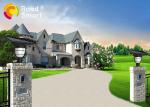 All In One Outdoor Solar Garden Lights With Mono Crystalline Silicon Material