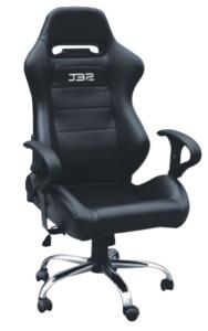China Modern Style Office Computer Chair , Adjustable Desk Chair Black Color factory