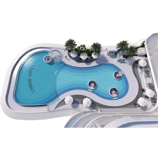 High Functionality Outdoor Non-yellowing Swimming Pool Acrylic Panel