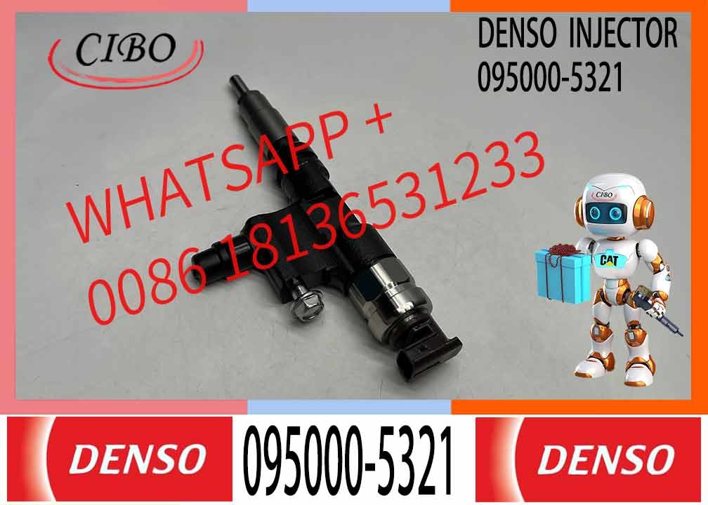 Fuel Injector Assembly 095000-5321 Diesel Engine Fuel Injector 095000-5320 23670-E0140 For HINO N04C