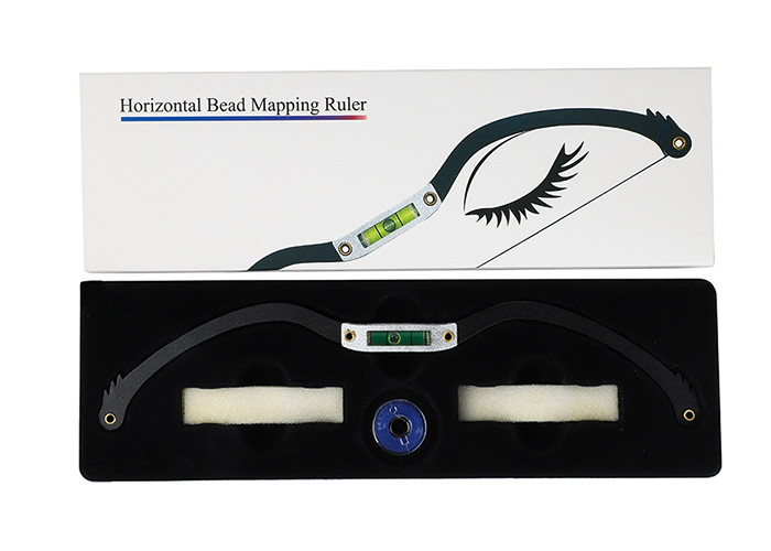 Alloy Horizontal Bead Mapping Ruler Line Mark Ruler Positioning With String And Cotton