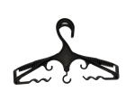 Black Plastic Suit Hangers For Scuba Diving No Deformation Easy Carry