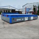Automatic Charging Material Handling Trolley , 20T Flexible Electric Flat Car