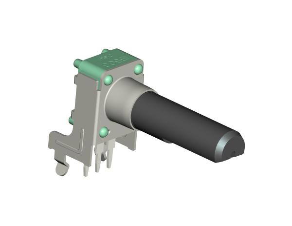 0.1W-1W Power Rating Rotary Potentiometer Resistance Tolerance ±20% Plastic