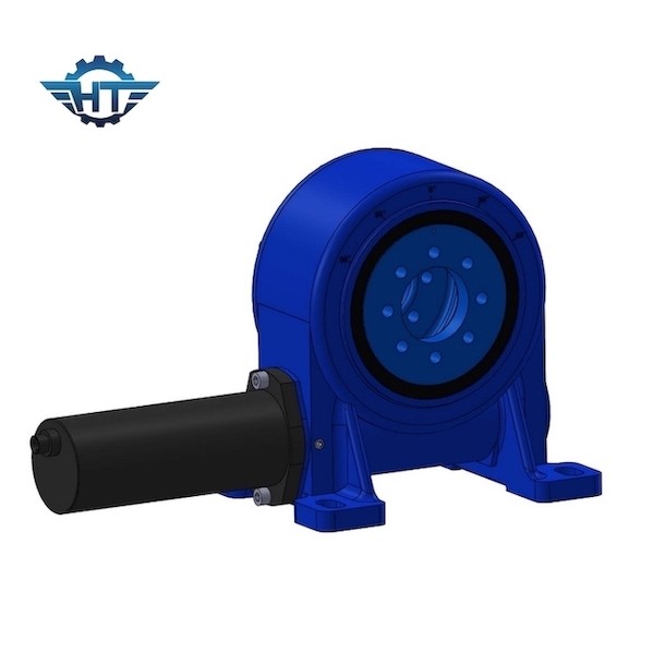 9 Inch Vertical Worm Gear Slew Drive With High Back Holding Torque For Solar Panel System