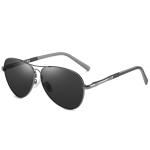 Memory Metal Frame Polarized Sunglasses Fashion Spring Leg Stylish
