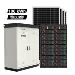 Factory Solar Energy Power Storage System Complete 50kW 60KW 70KW 100KW Hybrid