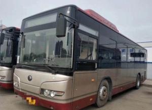 China 70 Seats LHD Used Yutong Buses CNG Urban City Bus 19000KM Mileage Tourist Coach Bus factory