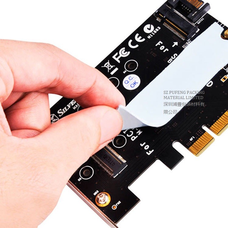 1.0 W/M.K Silicone Conductive Thermal Pad For LED CPU IC​