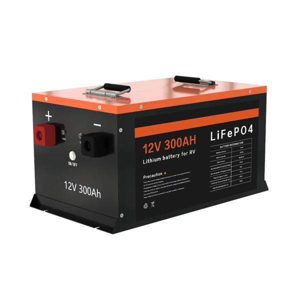 China Deep Cycle BMS AGV Lifepo4 Battery Pack 12v 300ah ODM factory
