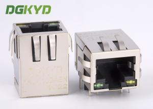 China 1000 base-tx tab down Rj45 Lan Jack with magnetic transformer factory
